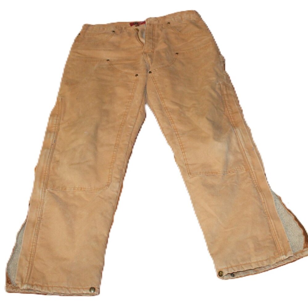 Berne (Like Carhartt) insulated (sherpa lined) pants, Mens 36 x32